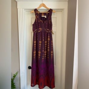 DKNY empire waist maxi dress - size L